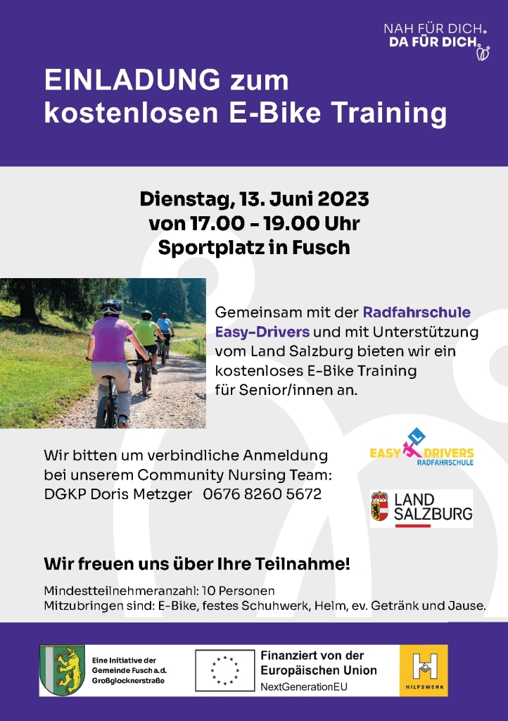 E Bike Training